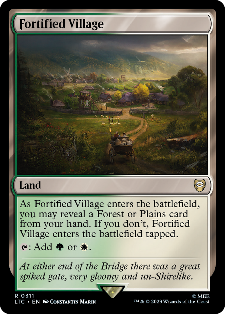 Fortified Village [The Lord of the Rings: Tales of Middle-Earth Commander] | Deep Dive Games St. Marys