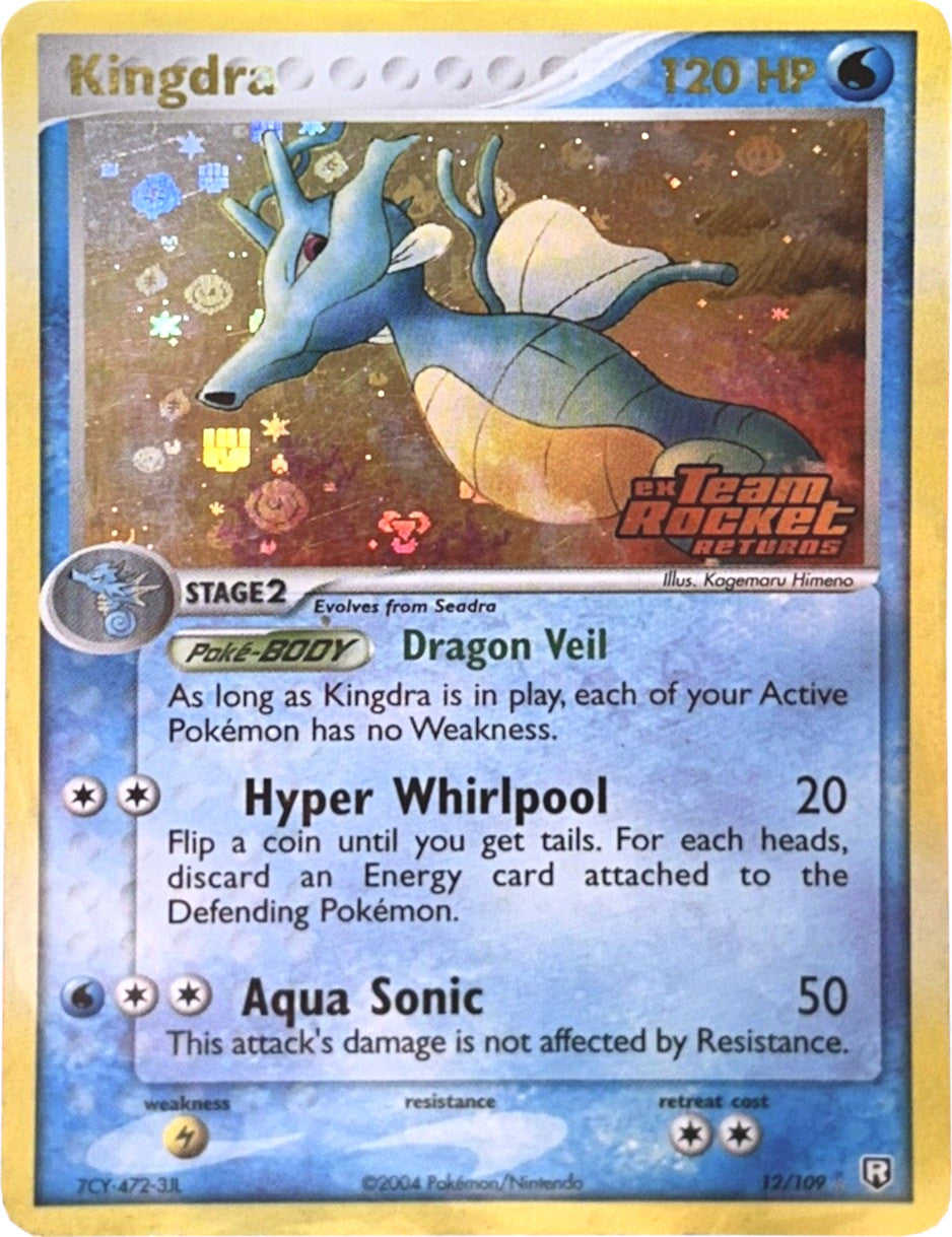 Kingdra (12/109) (Stamped) [EX: Team Rocket Returns] | Deep Dive Games St. Marys