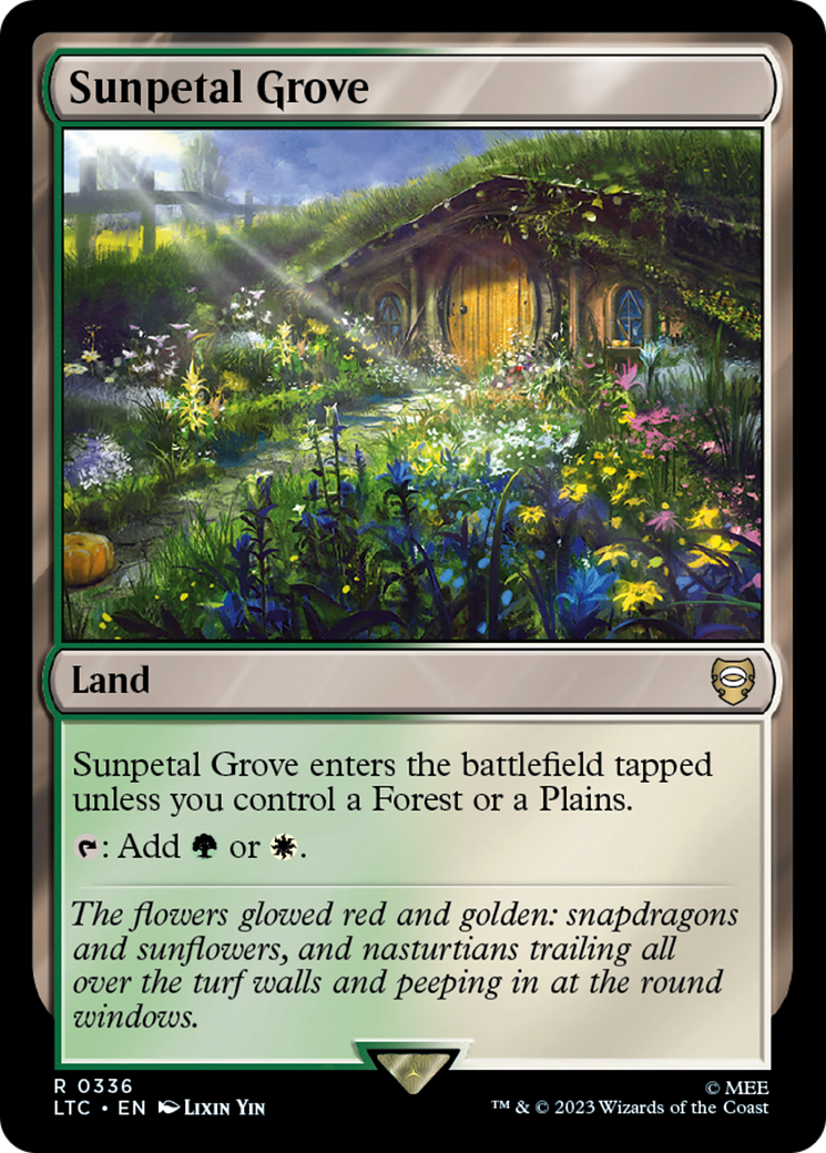 Sunpetal Grove [The Lord of the Rings: Tales of Middle-Earth Commander] | Deep Dive Games St. Marys