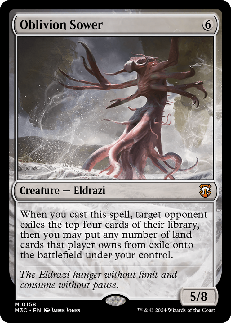 Oblivion Sower (Ripple Foil) [Modern Horizons 3 Commander] | Deep Dive Games St. Marys
