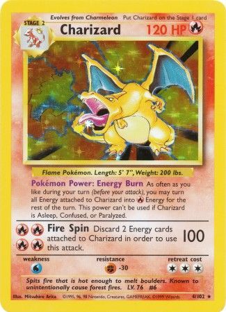 Charizard (4/102) [Base Set Unlimited] | Deep Dive Games St. Marys