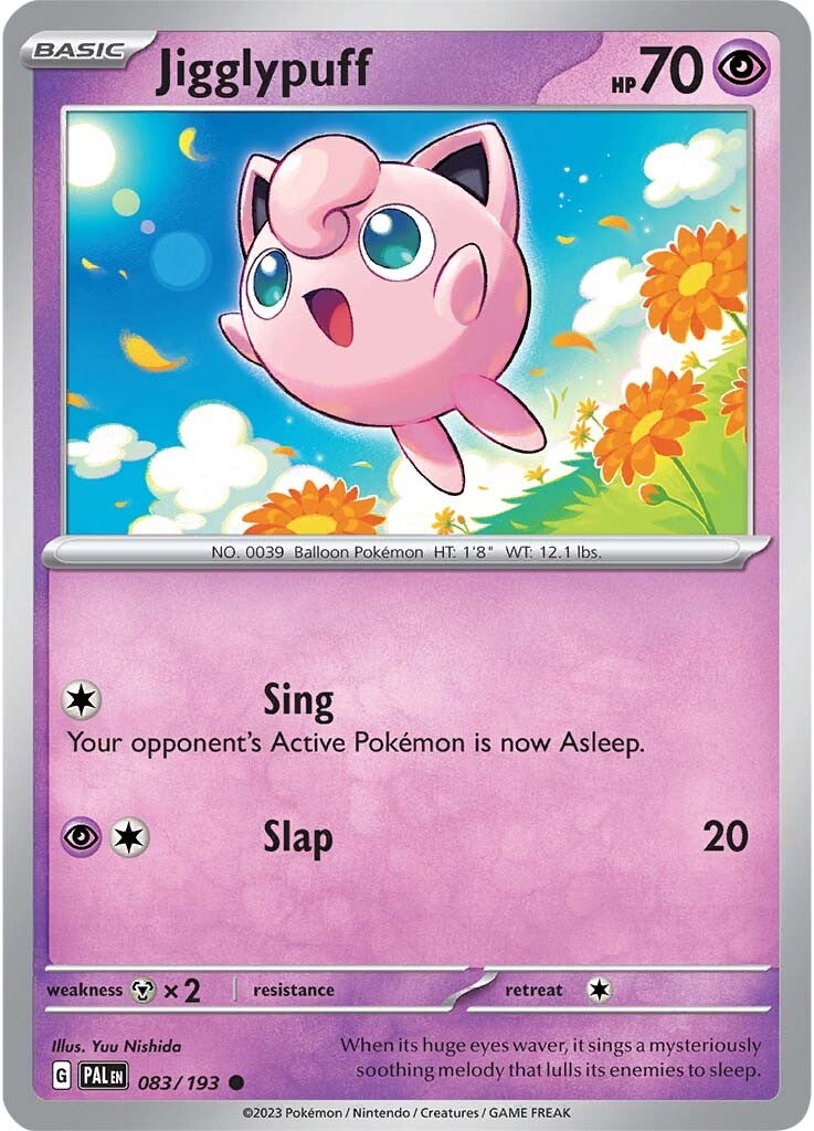 Jigglypuff (083/193) [Scarlet & Violet: Paldea Evolved] | Deep Dive Games St. Marys