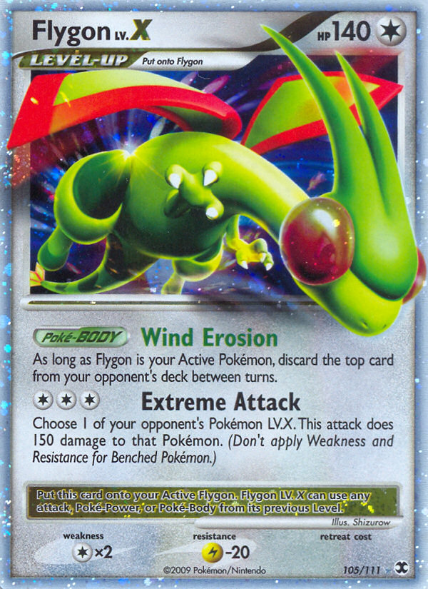 Flygon LV.X (105/111) [Platinum: Rising Rivals] | Deep Dive Games St. Marys