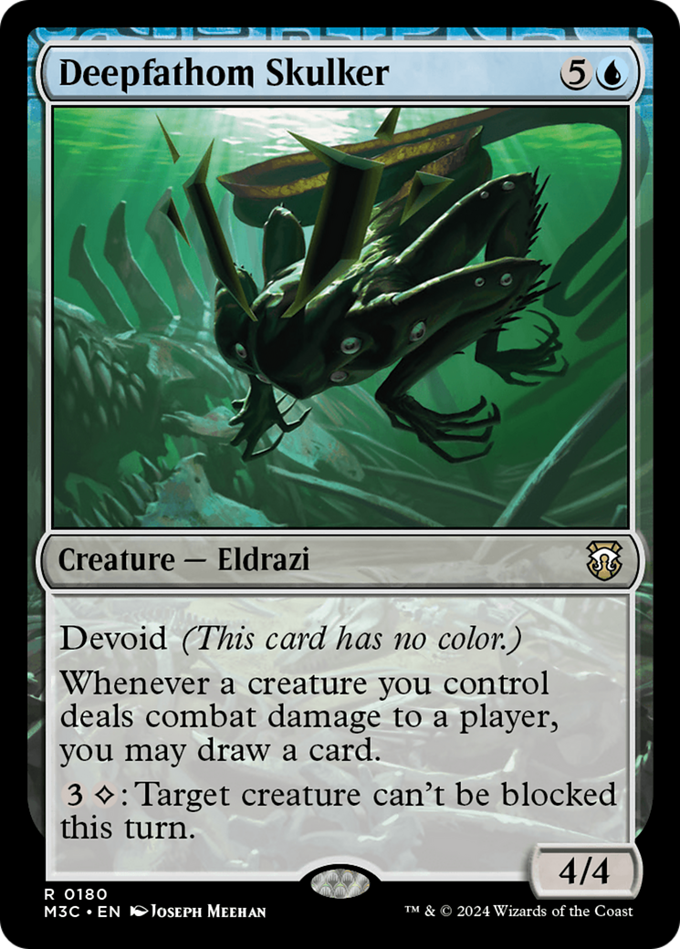 Deepfathom Skulker (Ripple Foil) [Modern Horizons 3 Commander] | Deep Dive Games St. Marys