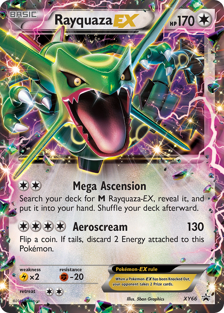 Rayquaza EX (XY66) [XY: Black Star Promos] | Deep Dive Games St. Marys