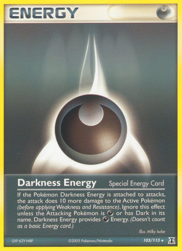 Darkness Energy (103/113) [EX: Delta Species] | Deep Dive Games St. Marys