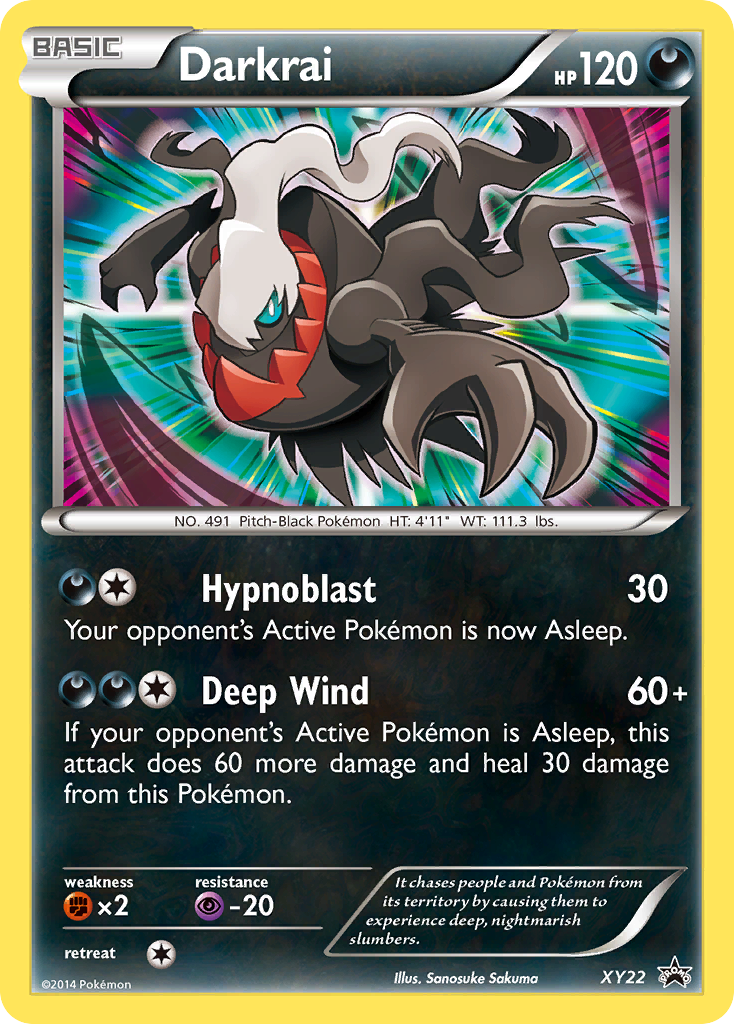 Darkrai (XY22) [XY: Black Star Promos] | Deep Dive Games St. Marys