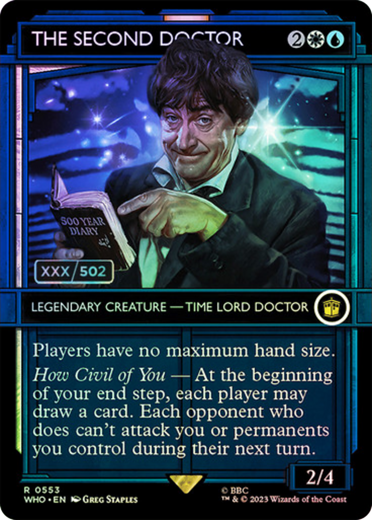 The Second Doctor (Serial Numbered) [Doctor Who] | Deep Dive Games St. Marys