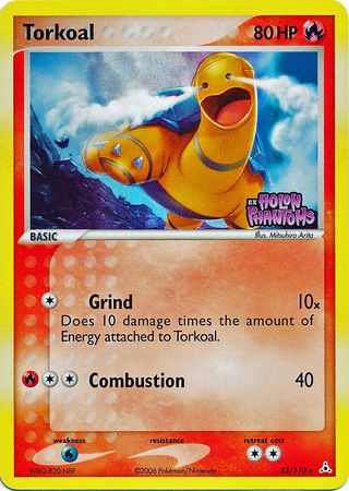 Torkoal (33/110) (Stamped) [EX: Holon Phantoms] | Deep Dive Games St. Marys