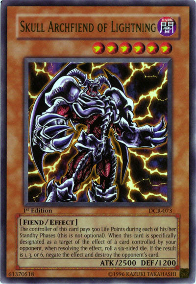 Skull Archfiend of Lightning [DCR-073] Ultra Rare | Deep Dive Games St. Marys