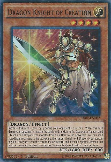 Dragon Knight of Creation [SR02-EN002] Super Rare | Deep Dive Games St. Marys