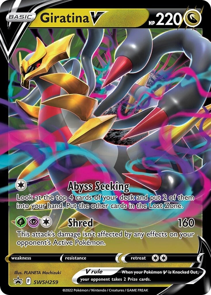 Giratina V (SWSH259) [Sword & Shield: Black Star Promos] | Deep Dive Games St. Marys