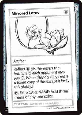 Mirrored Lotus (2021 Edition) [Mystery Booster Playtest Cards] | Deep Dive Games St. Marys