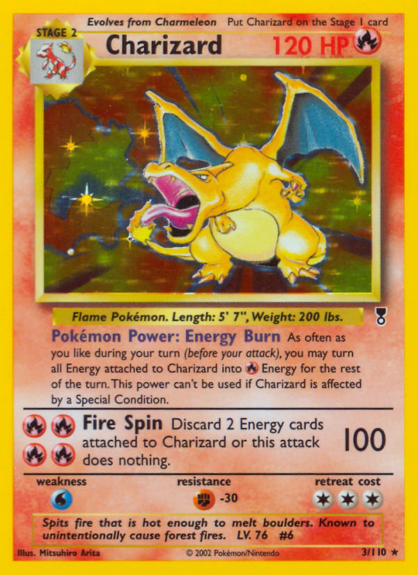 Charizard (3/110) [Legendary Collection] | Deep Dive Games St. Marys