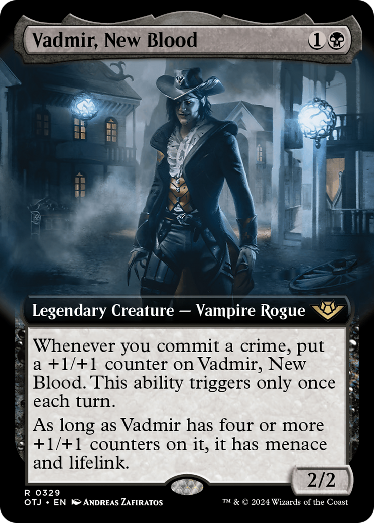 Vadmir, New Blood (Extended Art) [Outlaws of Thunder Junction] | Deep Dive Games St. Marys