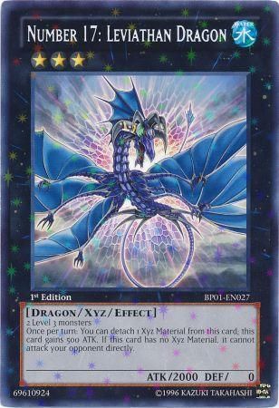 Number 17: Leviathan Dragon [BP01-EN027] Starfoil Rare | Deep Dive Games St. Marys