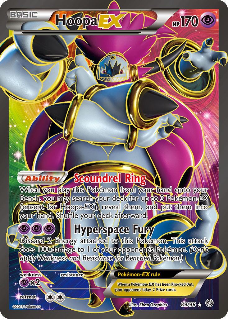 Hoopa EX (89/98) [XY: Ancient Origins] | Deep Dive Games St. Marys