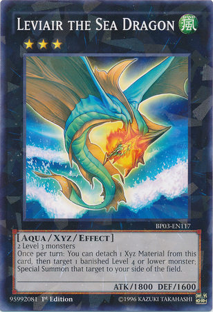 Leviair the Sea Dragon [BP03-EN117] Shatterfoil Rare | Deep Dive Games St. Marys