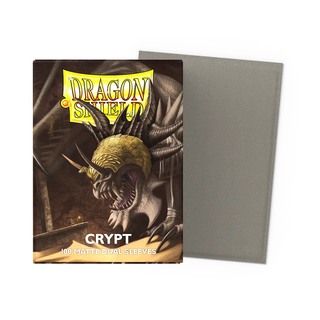 Dragon Shield Dual Sleeves: Matte Crypt | Deep Dive Games St. Marys