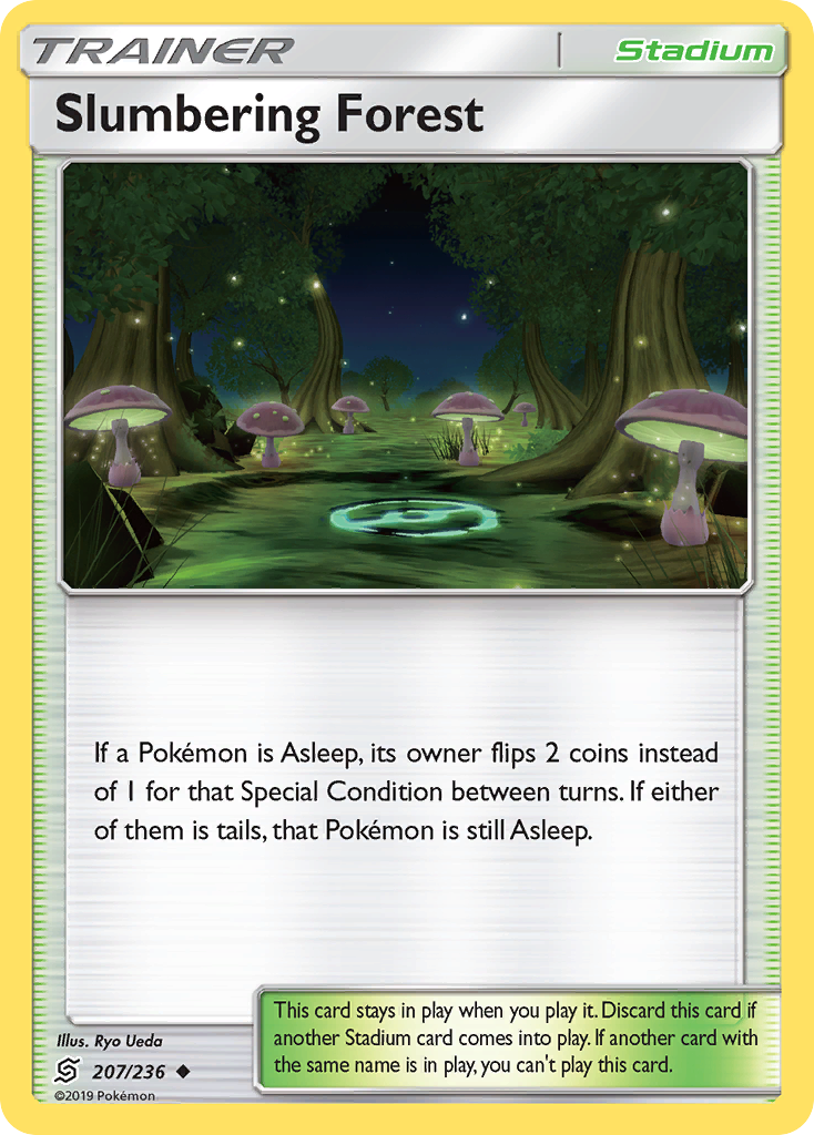 Slumbering Forest (207/236) [Sun & Moon: Unified Minds] | Deep Dive Games St. Marys