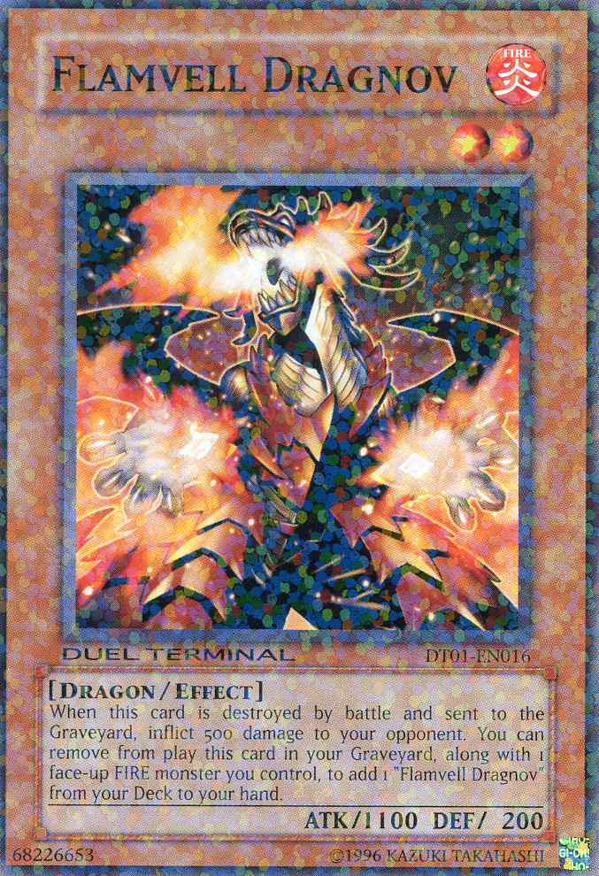 Flamvell Dragnov [DT01-EN016] Super Rare | Deep Dive Games St. Marys