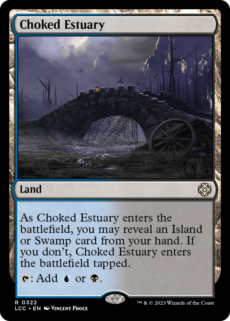 Choked Estuary [The Lost Caverns of Ixalan Commander] | Deep Dive Games St. Marys