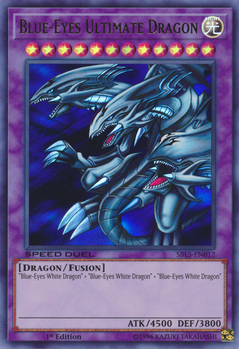 Blue-Eyes Ultimate Dragon [SBLS-EN012] Ultra Rare | Deep Dive Games St. Marys