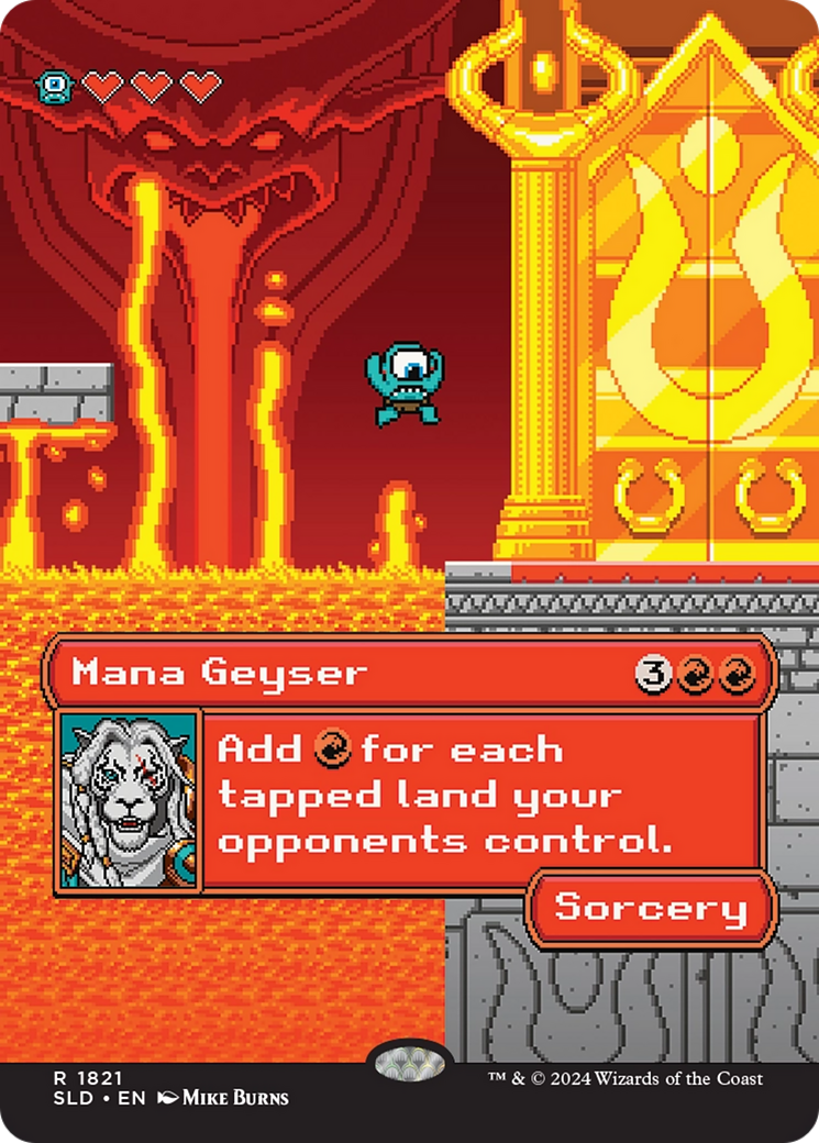 Mana Geyser [Secret Lair Drop Series] | Deep Dive Games St. Marys