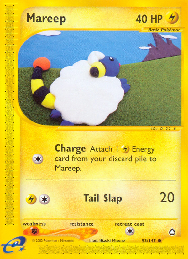 Mareep (93/147) [Aquapolis] | Deep Dive Games St. Marys