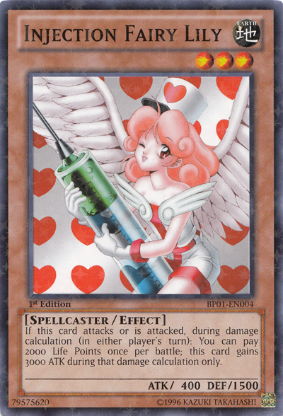 Injection Fairy Lily [BP01-EN004] Starfoil Rare | Deep Dive Games St. Marys
