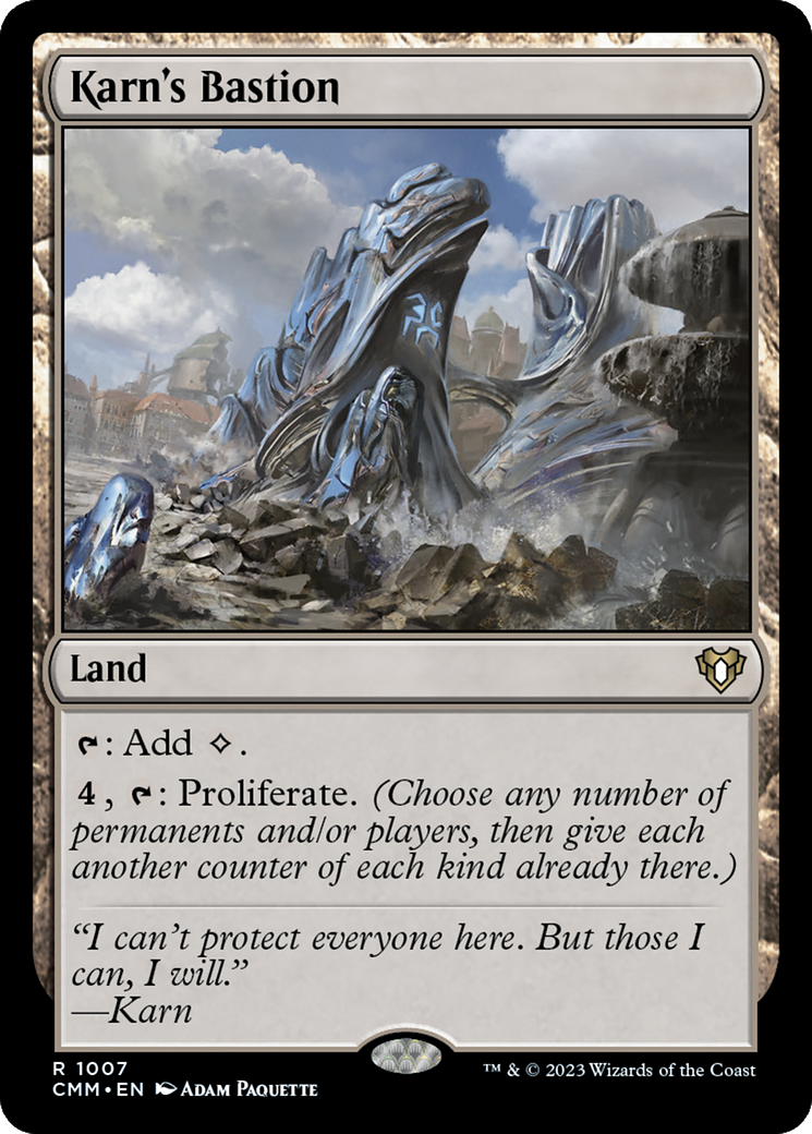 Karn's Bastion [Commander Masters] | Deep Dive Games St. Marys