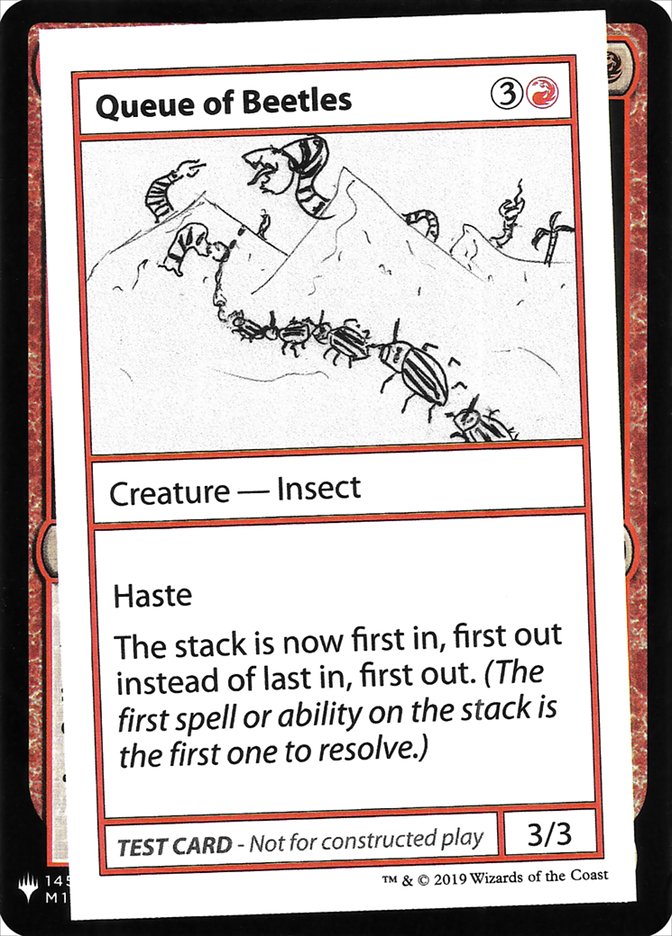 Queue of Beetles [Mystery Booster Playtest Cards] | Deep Dive Games St. Marys