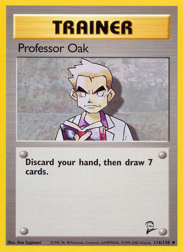 Professor Oak (116/130) [Base Set 2] | Deep Dive Games St. Marys