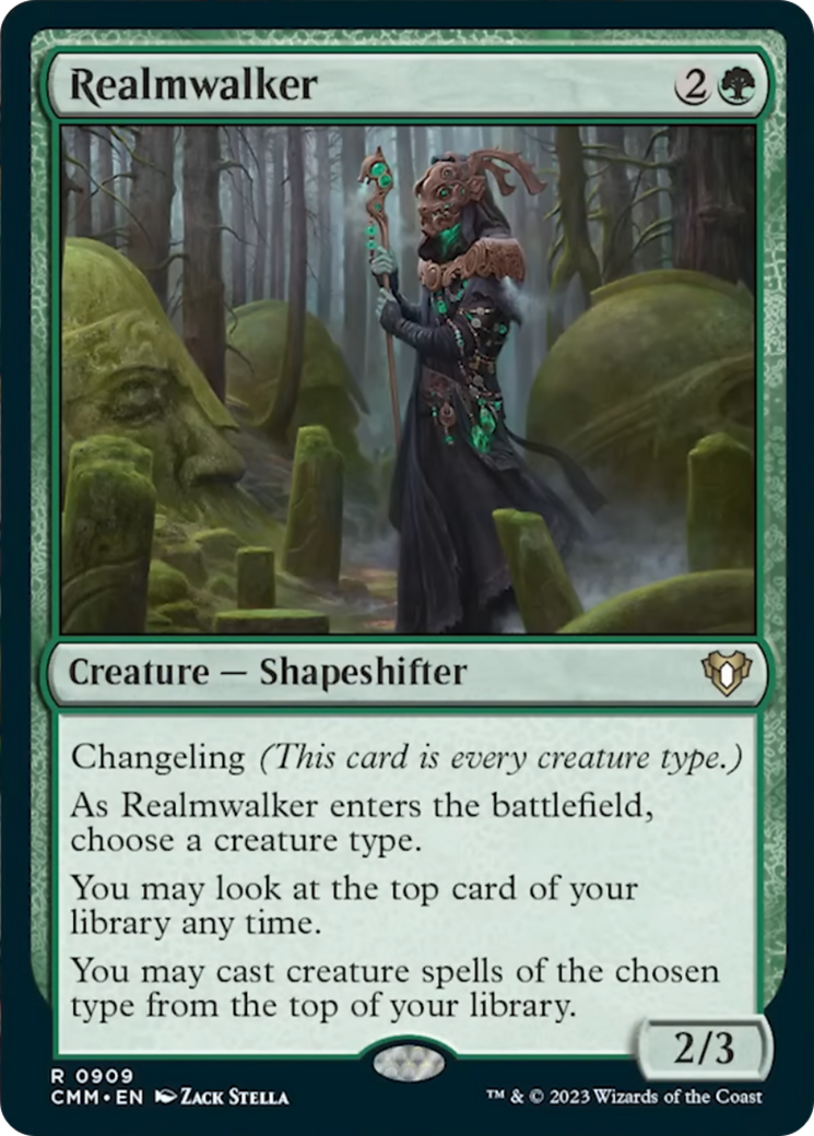 Realmwalker [Commander Masters] | Deep Dive Games St. Marys