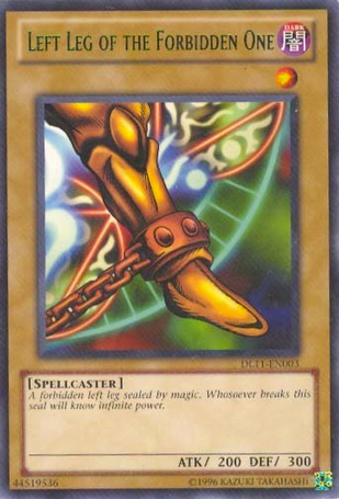 Left Leg of the Forbidden One (Green) [DL11-EN003] Rare | Deep Dive Games St. Marys