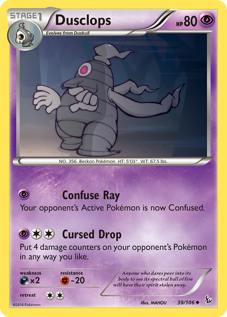 Dusclops (39/106) [XY: Flashfire] | Deep Dive Games St. Marys