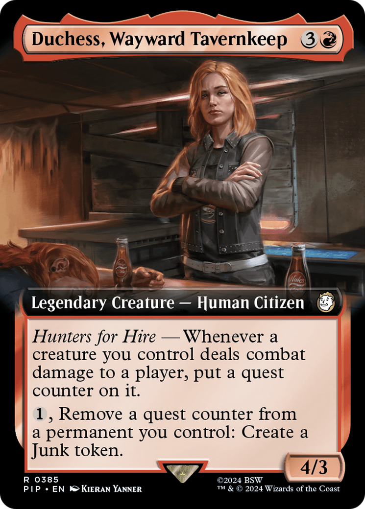 Duchess, Wayward Tavernkeep (Extended Art) [Fallout] | Deep Dive Games St. Marys