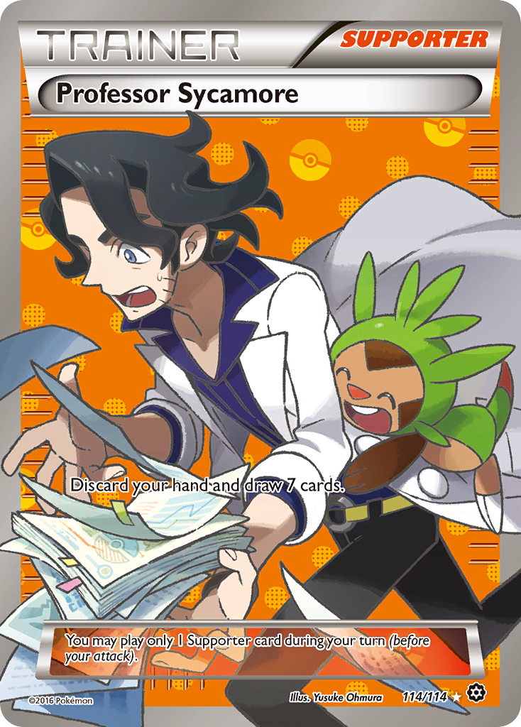 Professor Sycamore (114/114) [XY: Steam Siege] | Deep Dive Games St. Marys