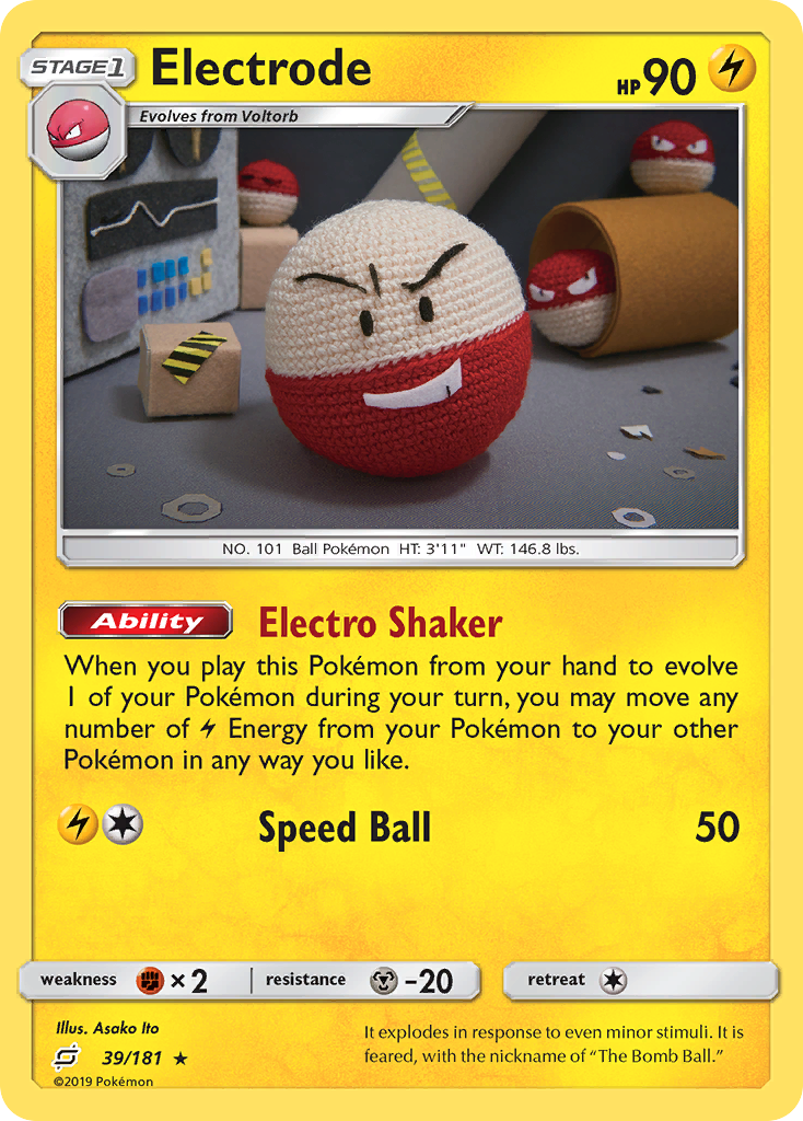 Electrode (39/181) [Sun & Moon: Team Up] | Deep Dive Games St. Marys