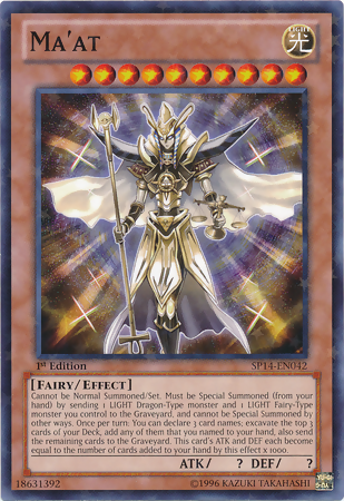 Ma'at [SP14-EN042] Starfoil Rare | Deep Dive Games St. Marys