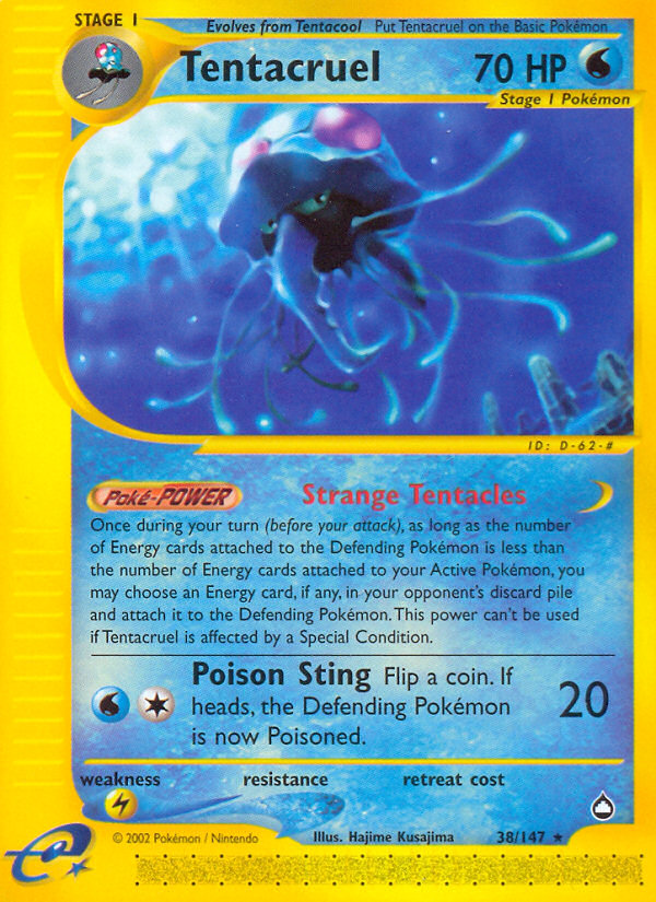 Tentacruel (38/147) [Aquapolis] | Deep Dive Games St. Marys