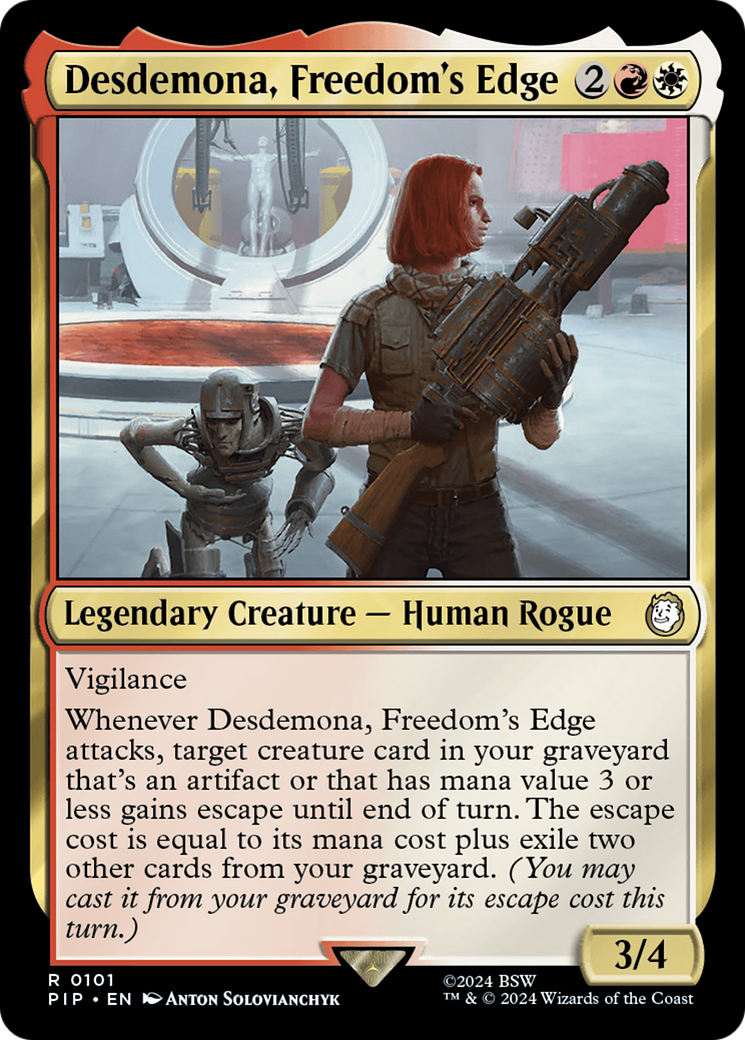 Desdemona, Freedom's Edge [Fallout] | Deep Dive Games St. Marys