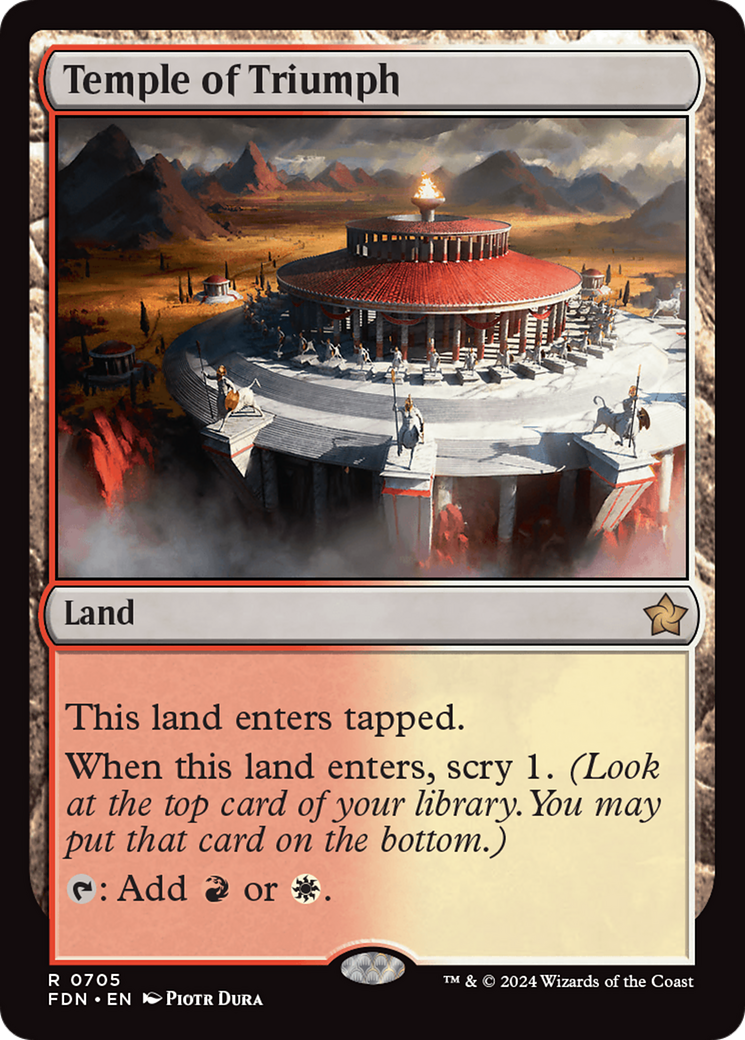 Temple of Triumph [Foundations] | Deep Dive Games St. Marys