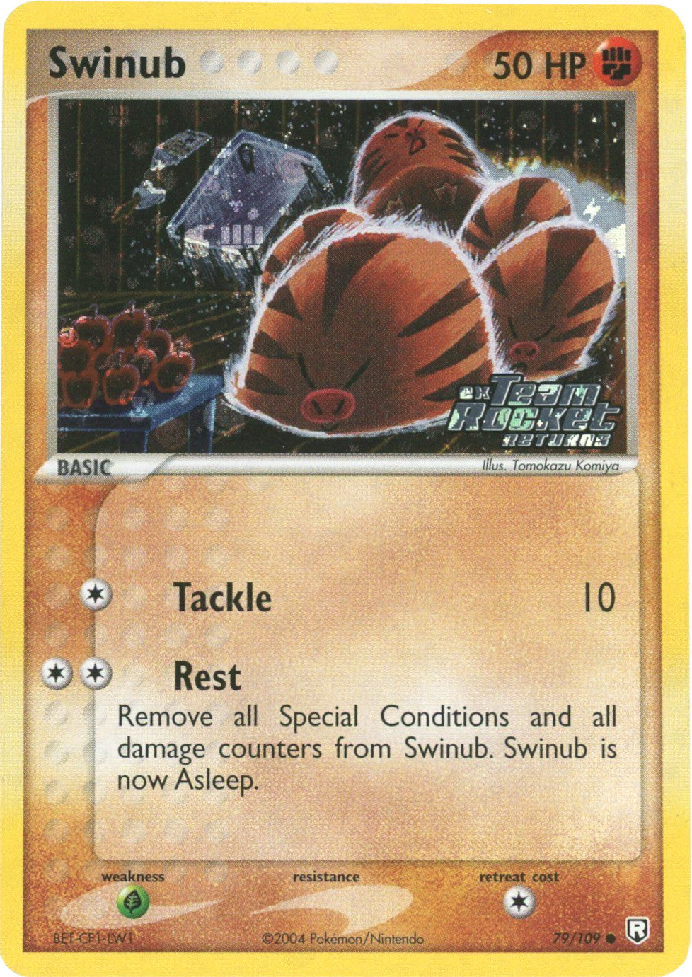 Swinub (79/109) (Stamped) [EX: Team Rocket Returns] | Deep Dive Games St. Marys