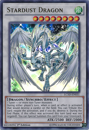 Stardust Dragon [LC5D-EN031] Ultra Rare | Deep Dive Games St. Marys