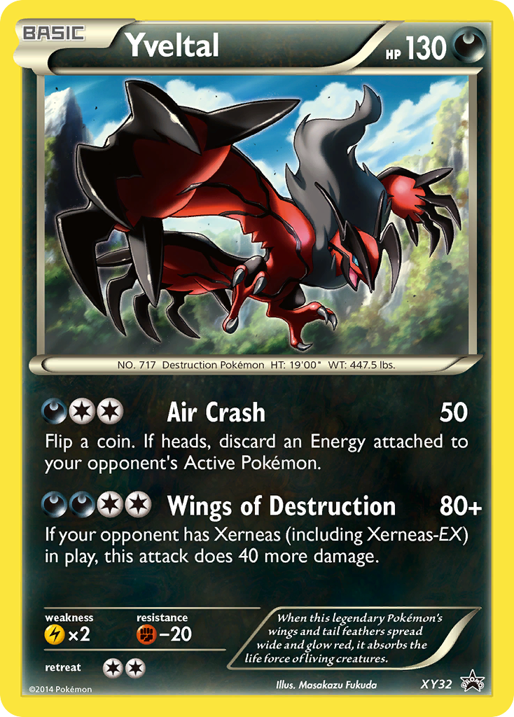 Yveltal (XY32) [XY: Black Star Promos] | Deep Dive Games St. Marys