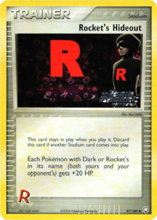 Rocket's Hideout (87/109) (Stamped) [EX: Team Rocket Returns] | Deep Dive Games St. Marys