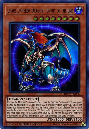 Chaos Emperor Dragon - Envoy of the End [JUMP-EN086] Ultra Rare | Deep Dive Games St. Marys