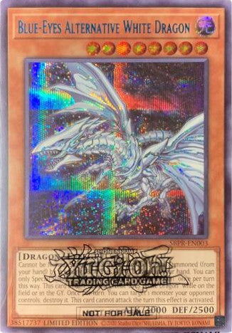 Blue-Eyes Alternative White Dragon [SBPR-EN003] Secret Rare | Deep Dive Games St. Marys