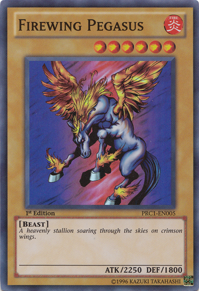 Firewing Pegasus [PRC1-EN005] Super Rare | Deep Dive Games St. Marys